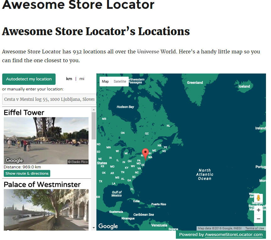 Store Locator Wordpress - Step 4
