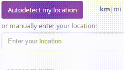 Store Locator - users don't have to type their address with autodetect