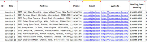 Store Locator - Excel import makes your job easier